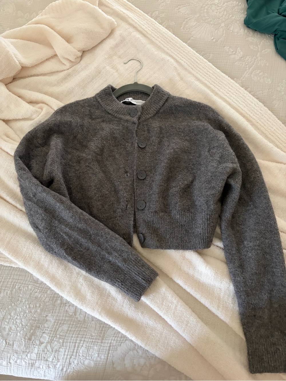Zara Wool Sweater Cardigan